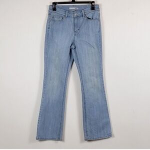 CHICO'S Platinum Bootcut Denim Blue Jeans Size 00 XS/2